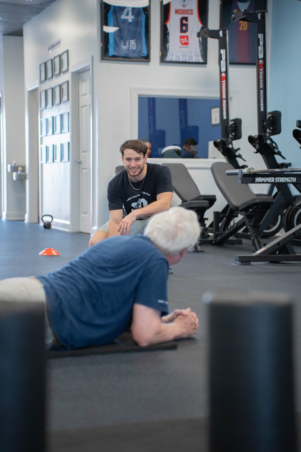 Small-group training session at 3&D Personal Training